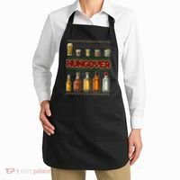 Funny Hungover Drunk Ugly Christmas Sweater Apron thumb 2