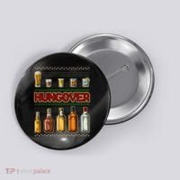 Funny Hungover Drunk Ugly Christmas Sweater Button thumb 0