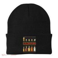 Funny Hungover Drunk Ugly Christmas Sweater Beanie thumb 0
