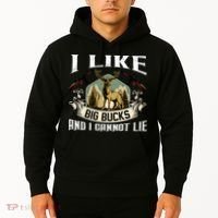 Funny Hunting Bucks Hoodie thumb 2