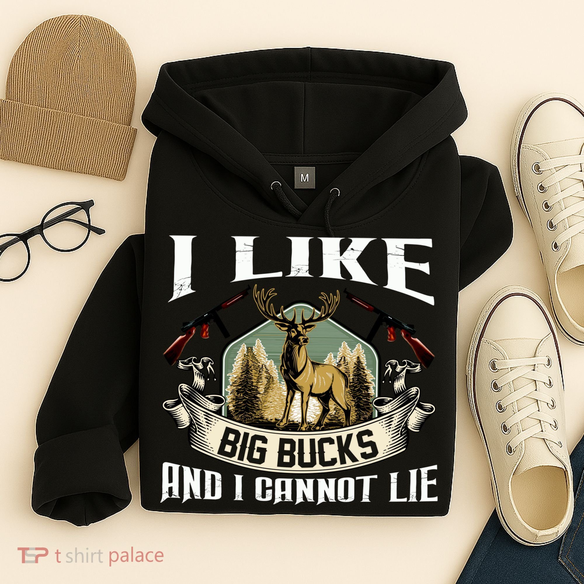 Funny Hunting Bucks Hoodie