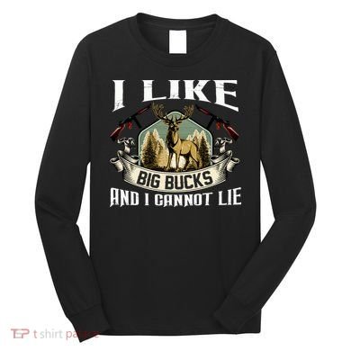 Funny Hunting Bucks Long Sleeve Shirt