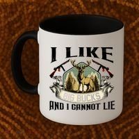 Funny Hunting Bucks Coffee Mug thumb 2
