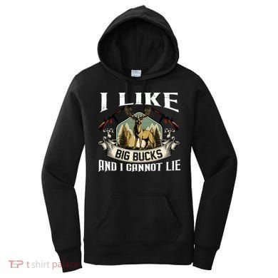 Funny Hunting Bucks Women's Hoodie