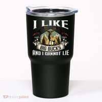 Funny Hunting Bucks Tumbler thumb 0