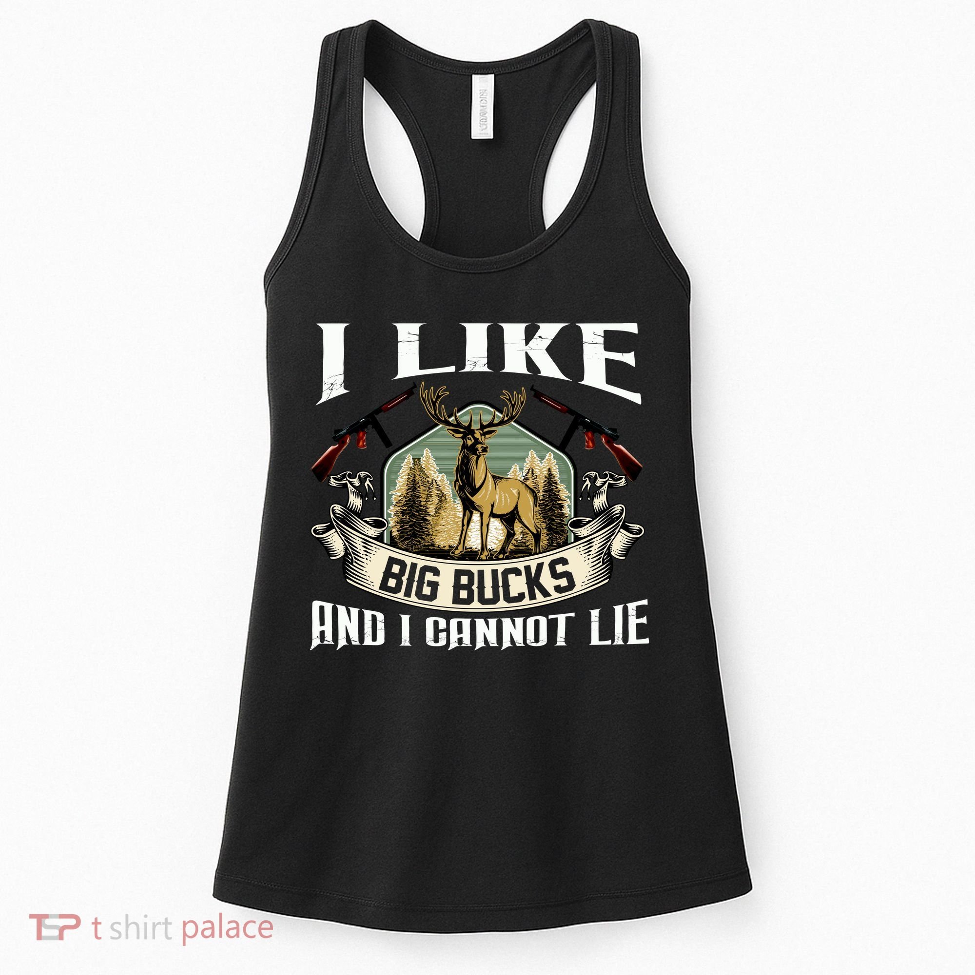Funny Hunting Bucks Women's Tank Top