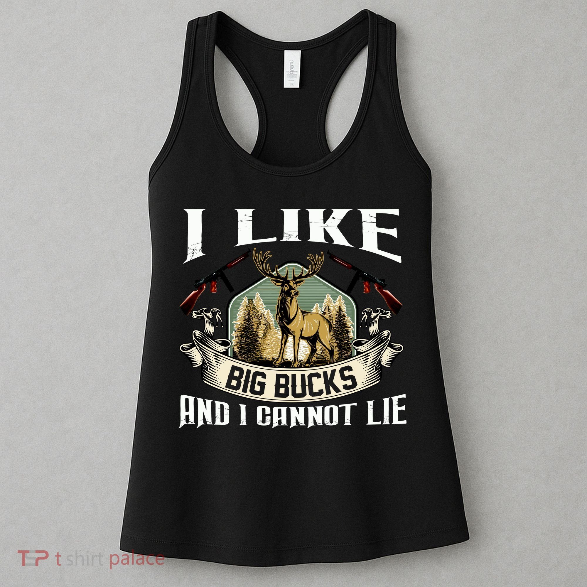 Funny Hunting Bucks Women's Tank Top