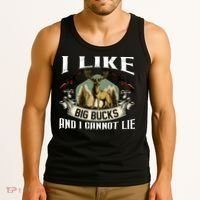 Funny Hunting Bucks Tank Top thumb 3