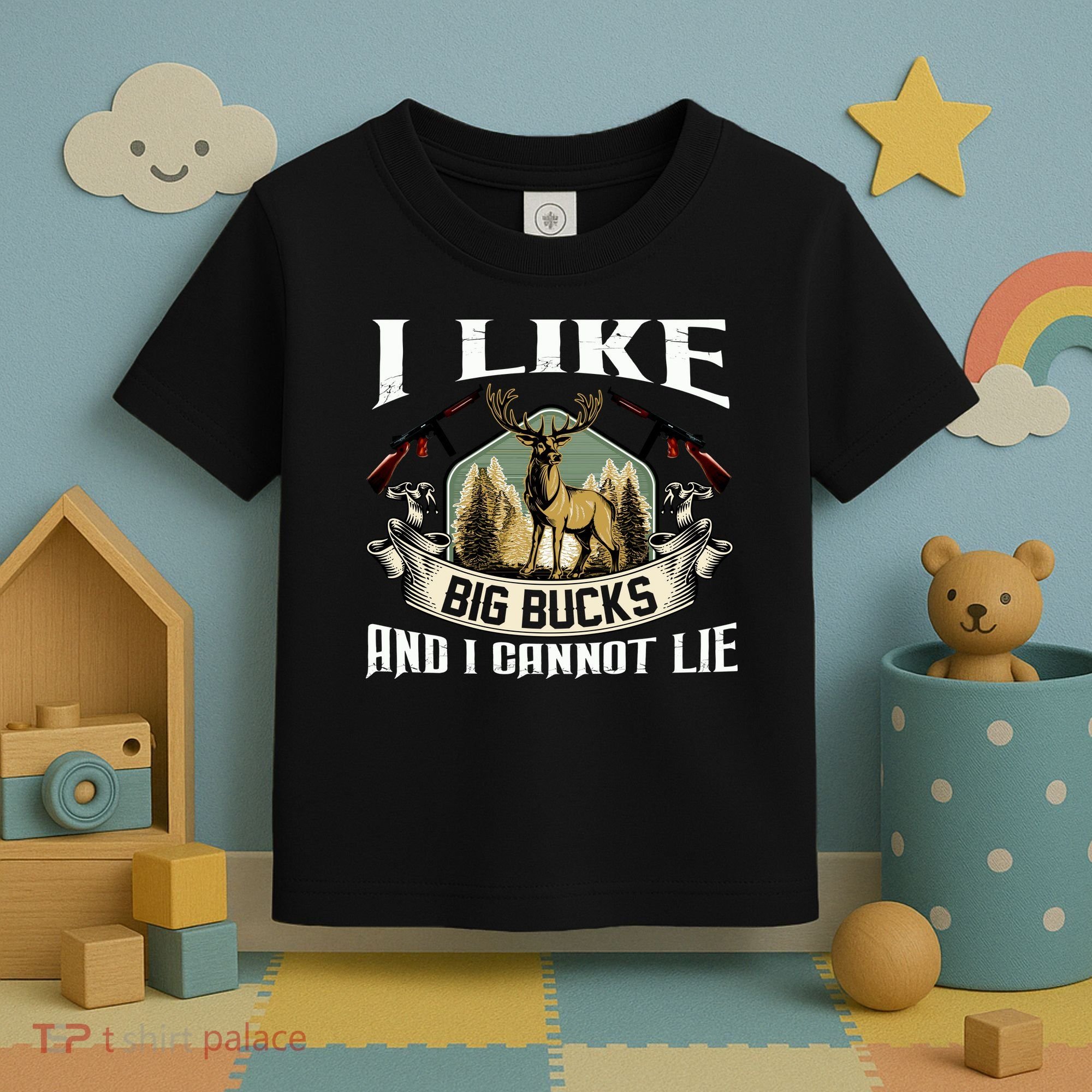Funny Hunting Bucks Toddler T-Shirt