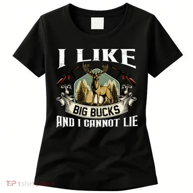 Funny Hunting Bucks Women's T-Shirt