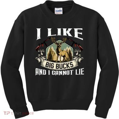 Funny Hunting Bucks Kids Sweatshirt