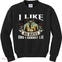 Funny Hunting Bucks Kids Sweatshirt thumb 0