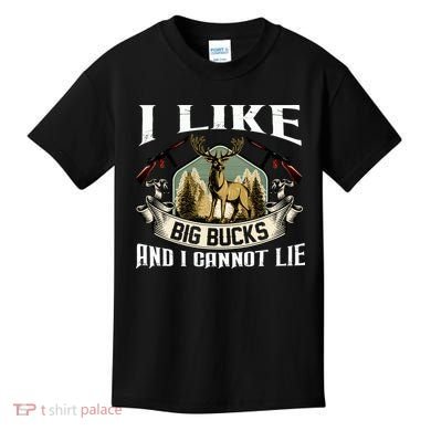 Funny Hunting Bucks Kids T-Shirt