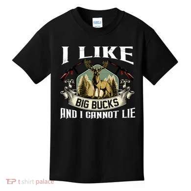 Funny Hunting Bucks Kids T-Shirt