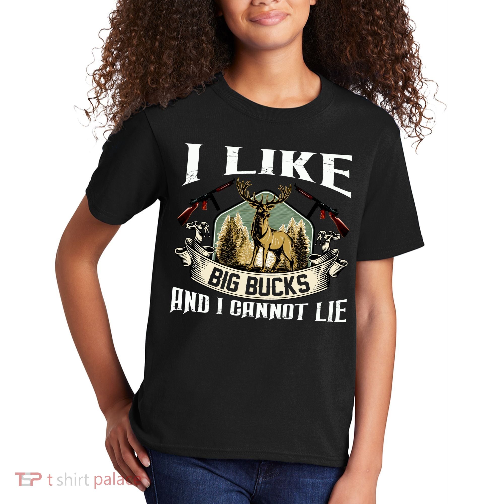 Funny Hunting Bucks Kids T-Shirt