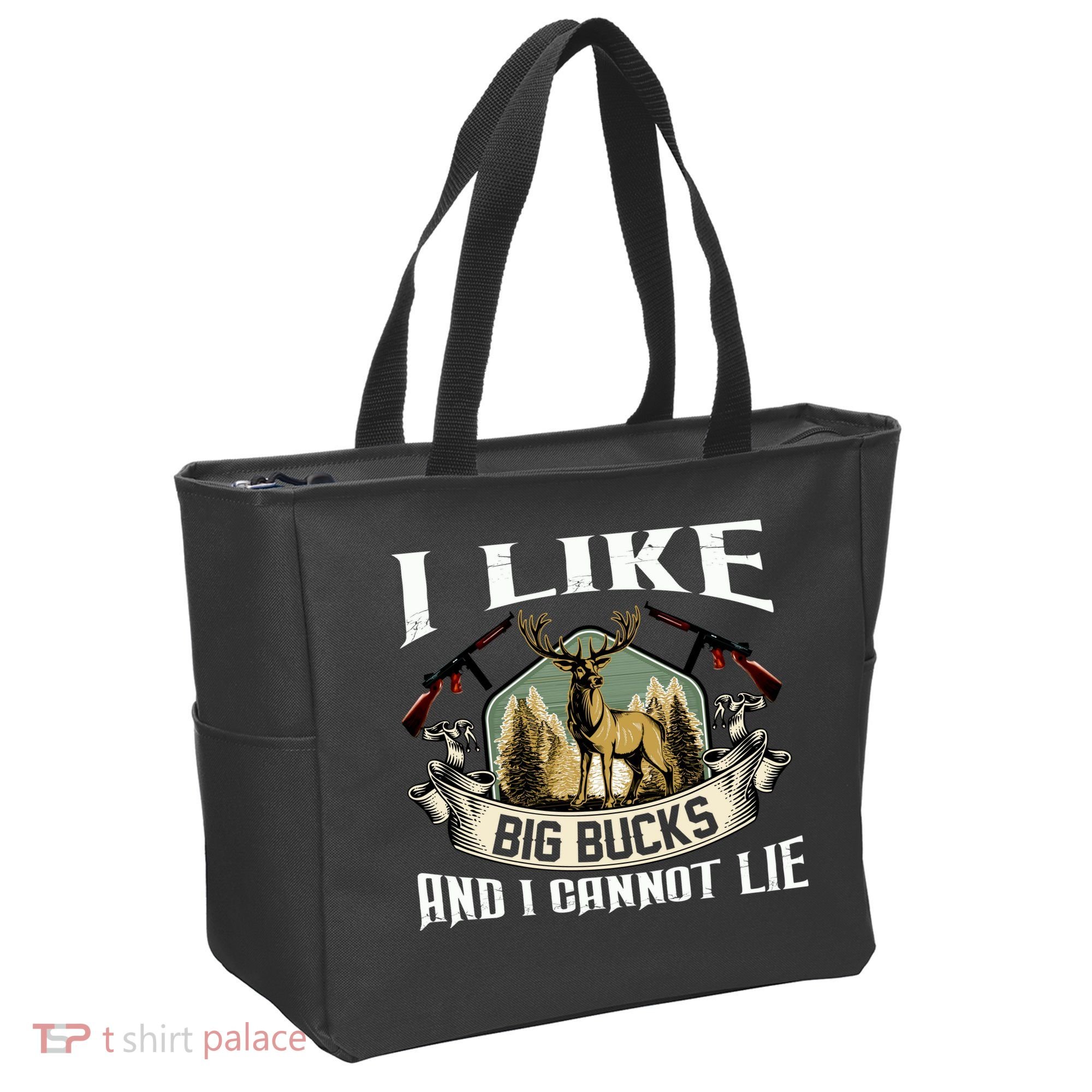 Funny Hunting Bucks Tote Bag