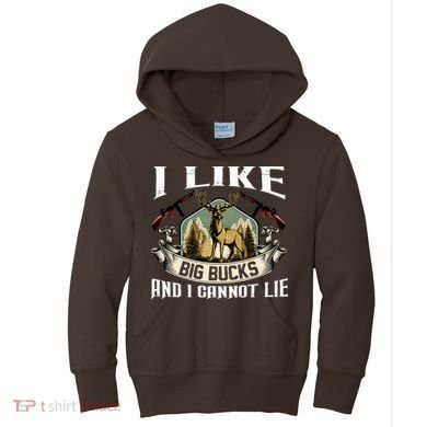 Funny Hunting Bucks Kids Hoodie