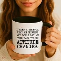 Funny Hunting Meme Coffee Mug thumb 3