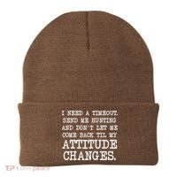 Funny Hunting Meme Beanie thumb 0
