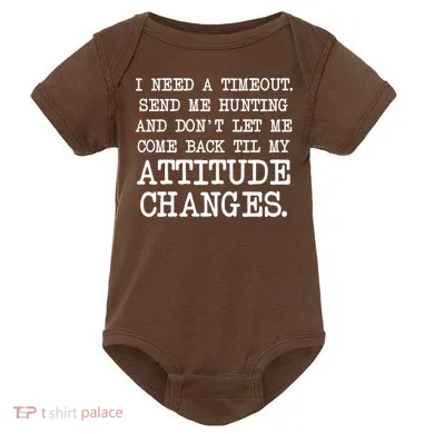 Funny Hunting Meme Baby Bodysuit