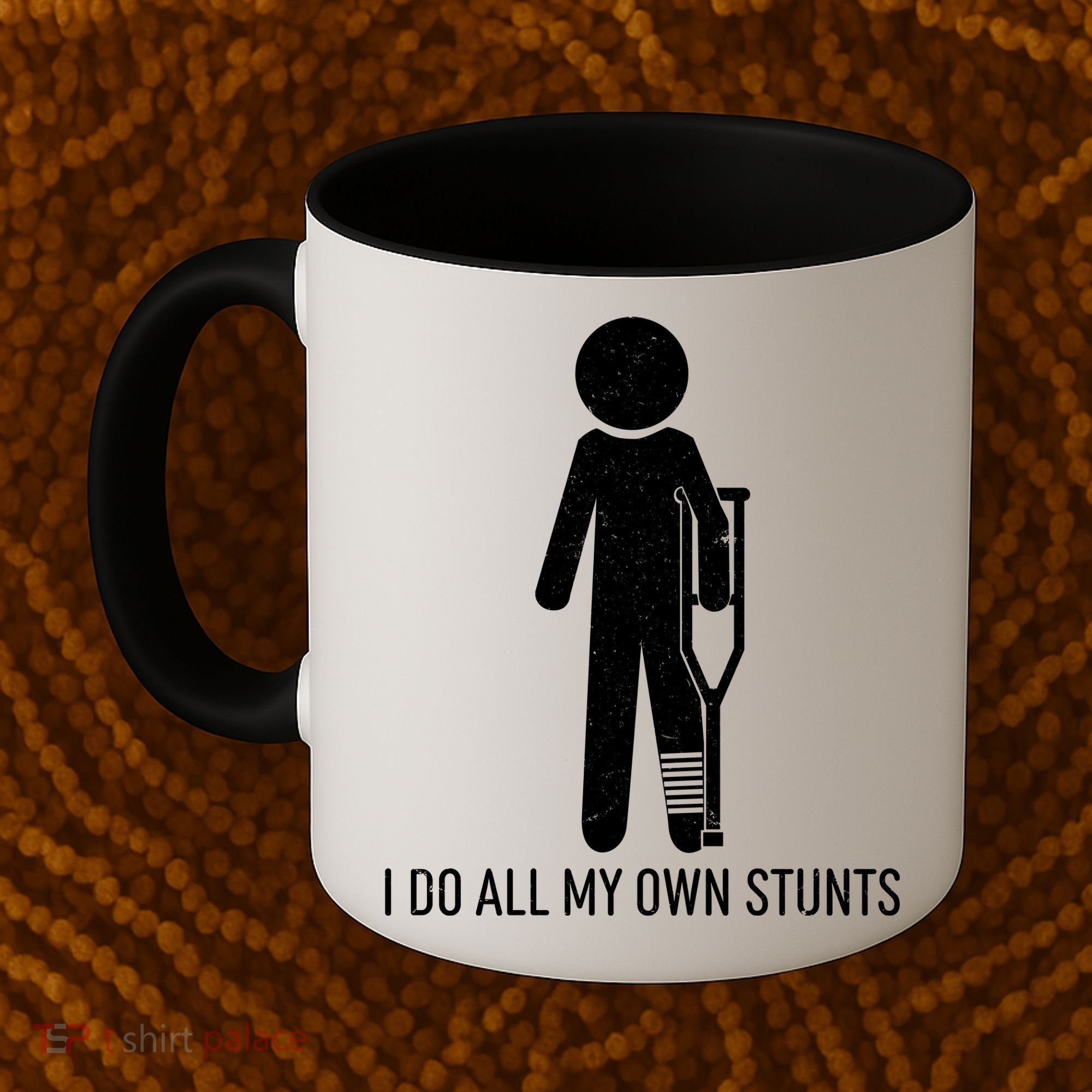 Funny I Do All Of My Own Stunts Coffee Mug
