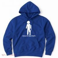 Funny I Do All Of My Own Stunts Hoodie thumb 0