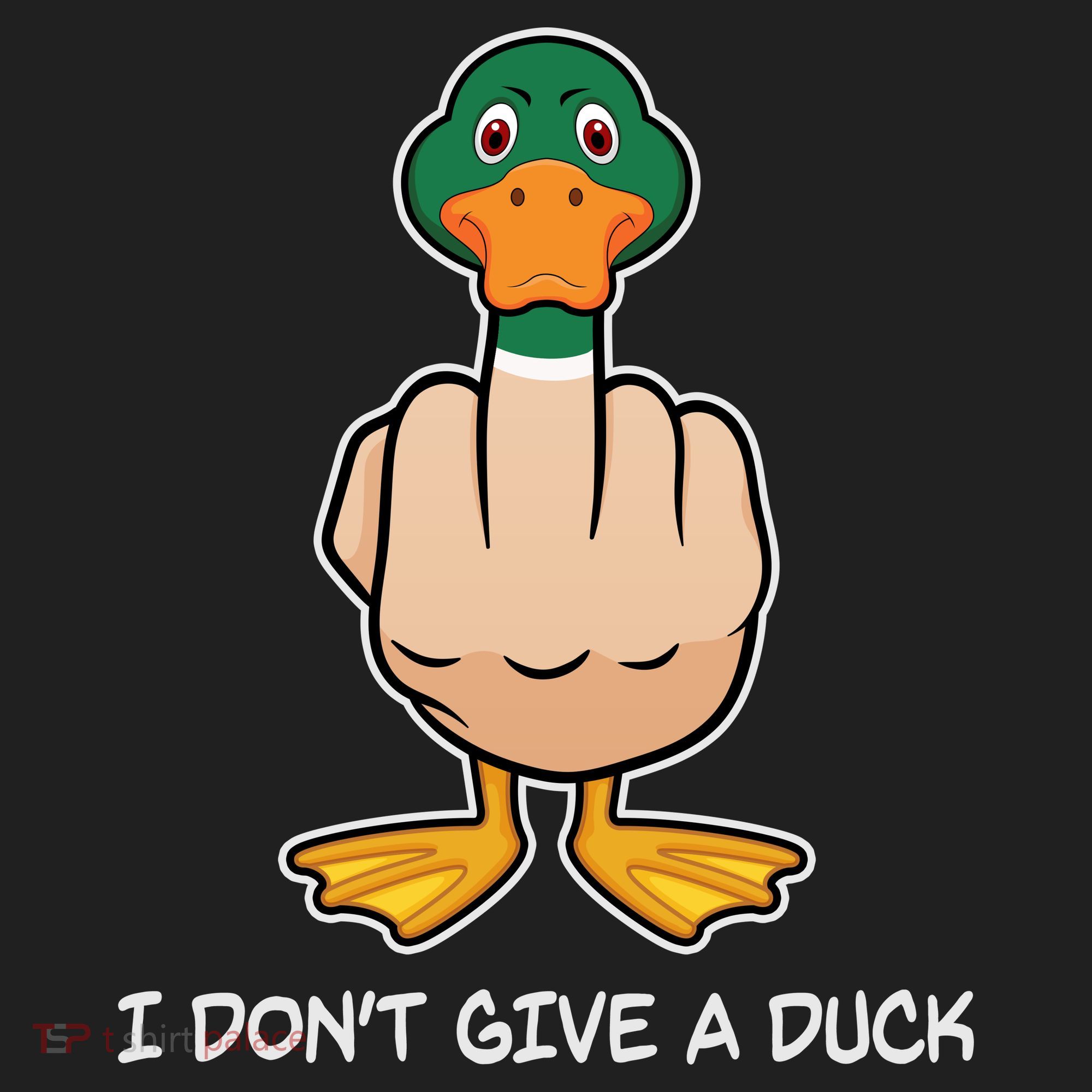 Funny I Don't Give A Duck Women's Sweatshirt