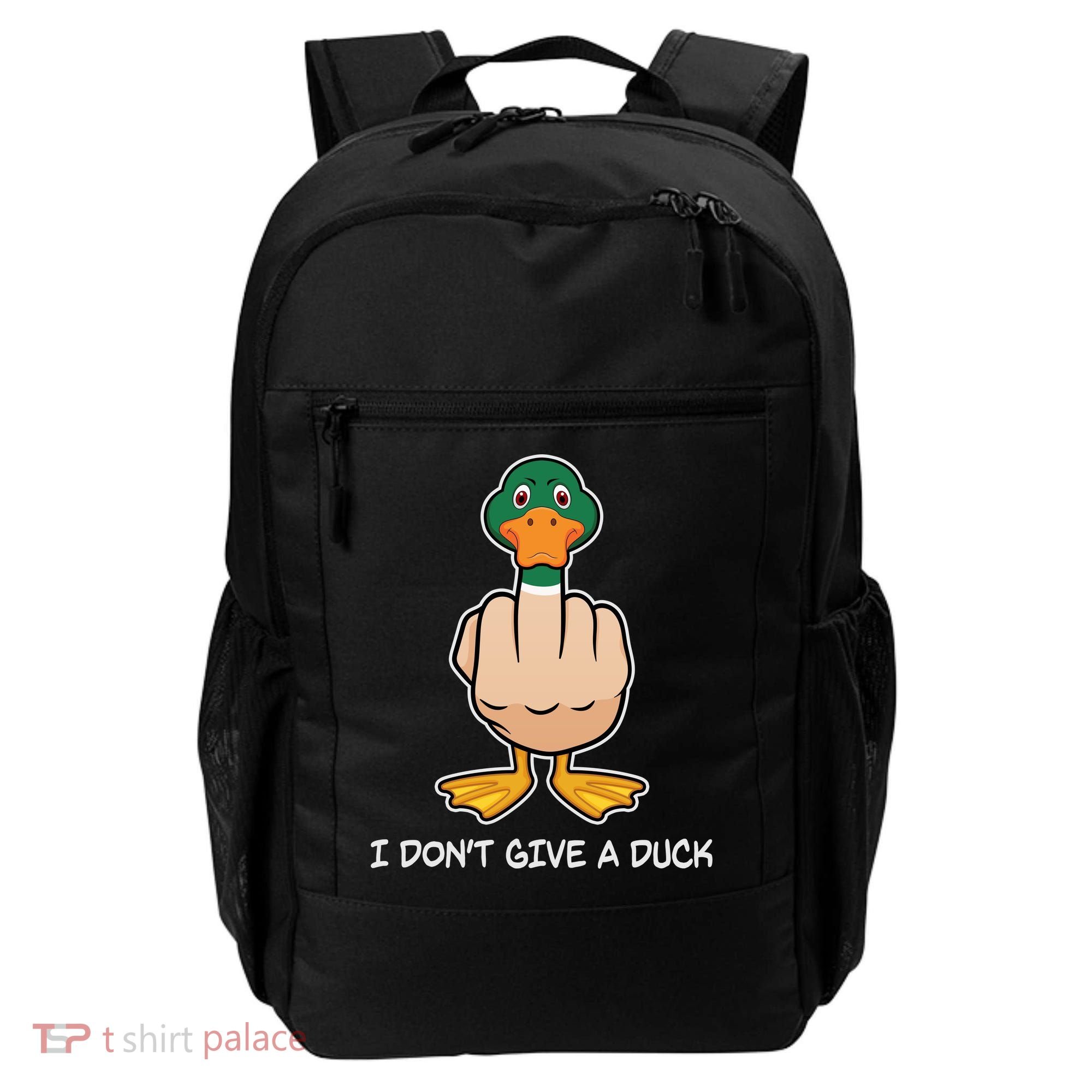 Funny I Don't Give A Duck Backpack