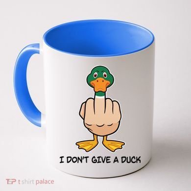 Funny I Don't Give A Duck Coffee Mug