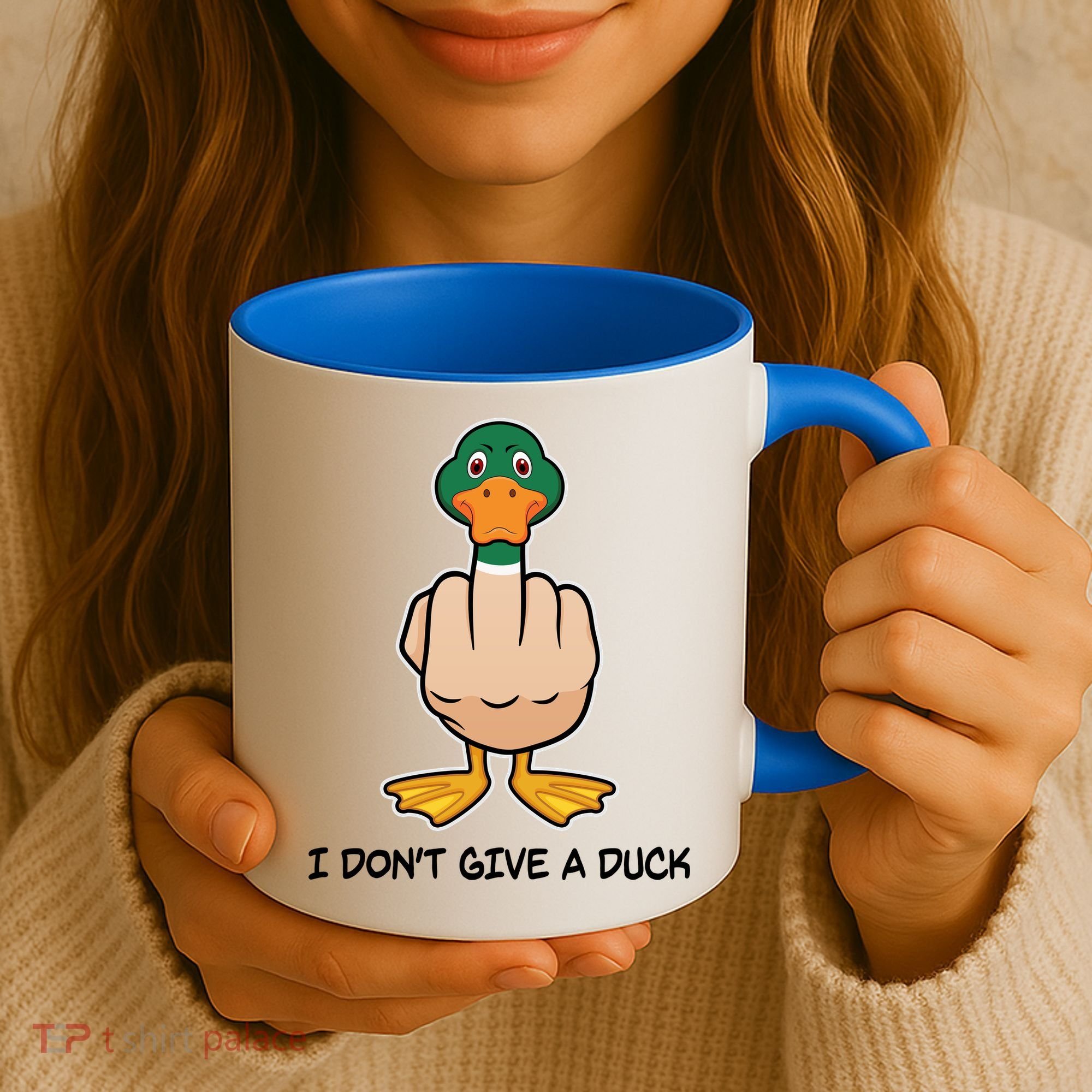 Funny I Don't Give A Duck Coffee Mug