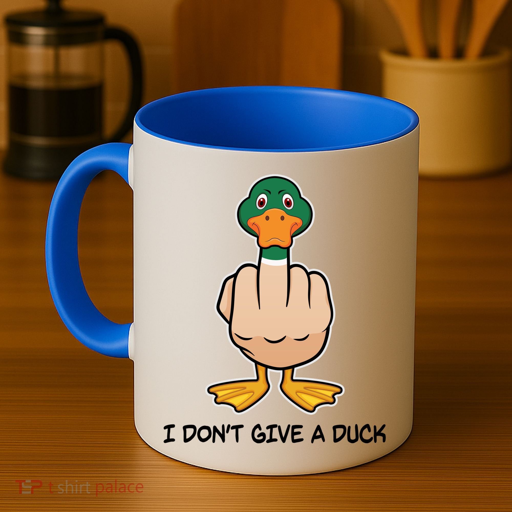 Funny I Don't Give A Duck Coffee Mug