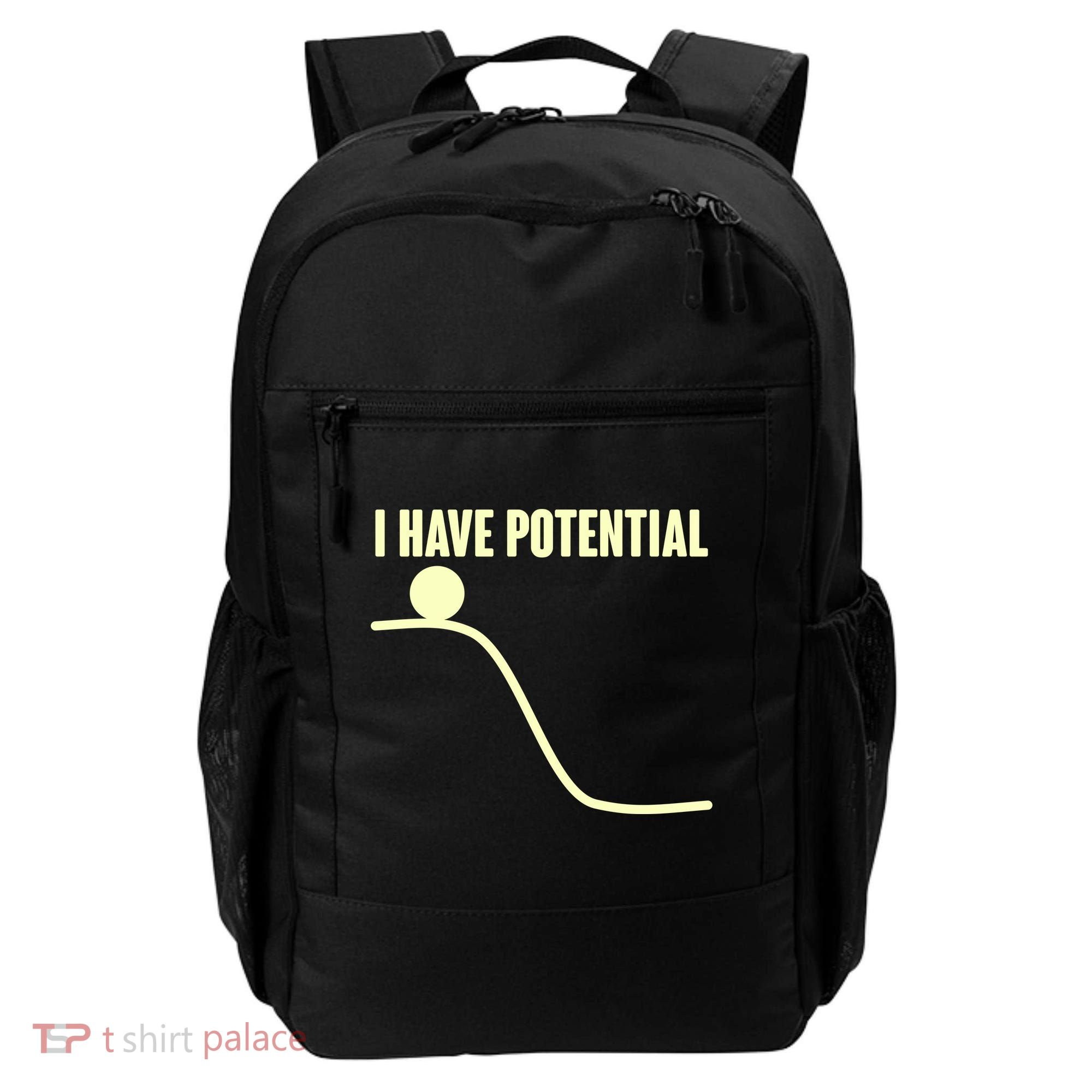 Funny I Have Potential Science  Backpack