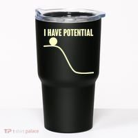 Funny I Have Potential Science  Tumbler thumb 0