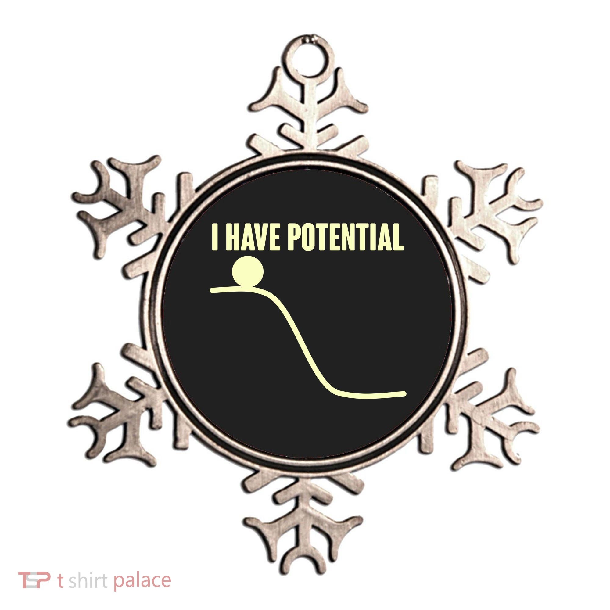 Funny I Have Potential Science  Ornament