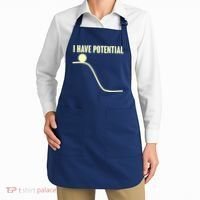 Funny I Have Potential Science  Apron thumb 2
