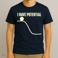 Funny I Have Potential Science  T-Shirt thumb 3