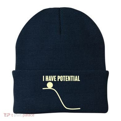 Funny I Have Potential Science  Beanie