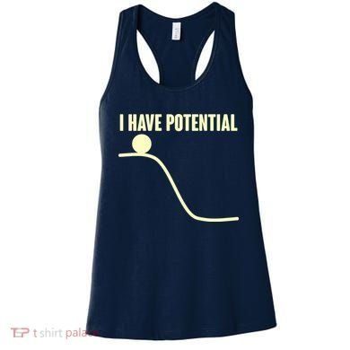 Funny I Have Potential Science  Women's Tank Top