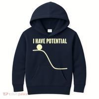 Funny I Have Potential Science  Kids Hoodie thumb 0