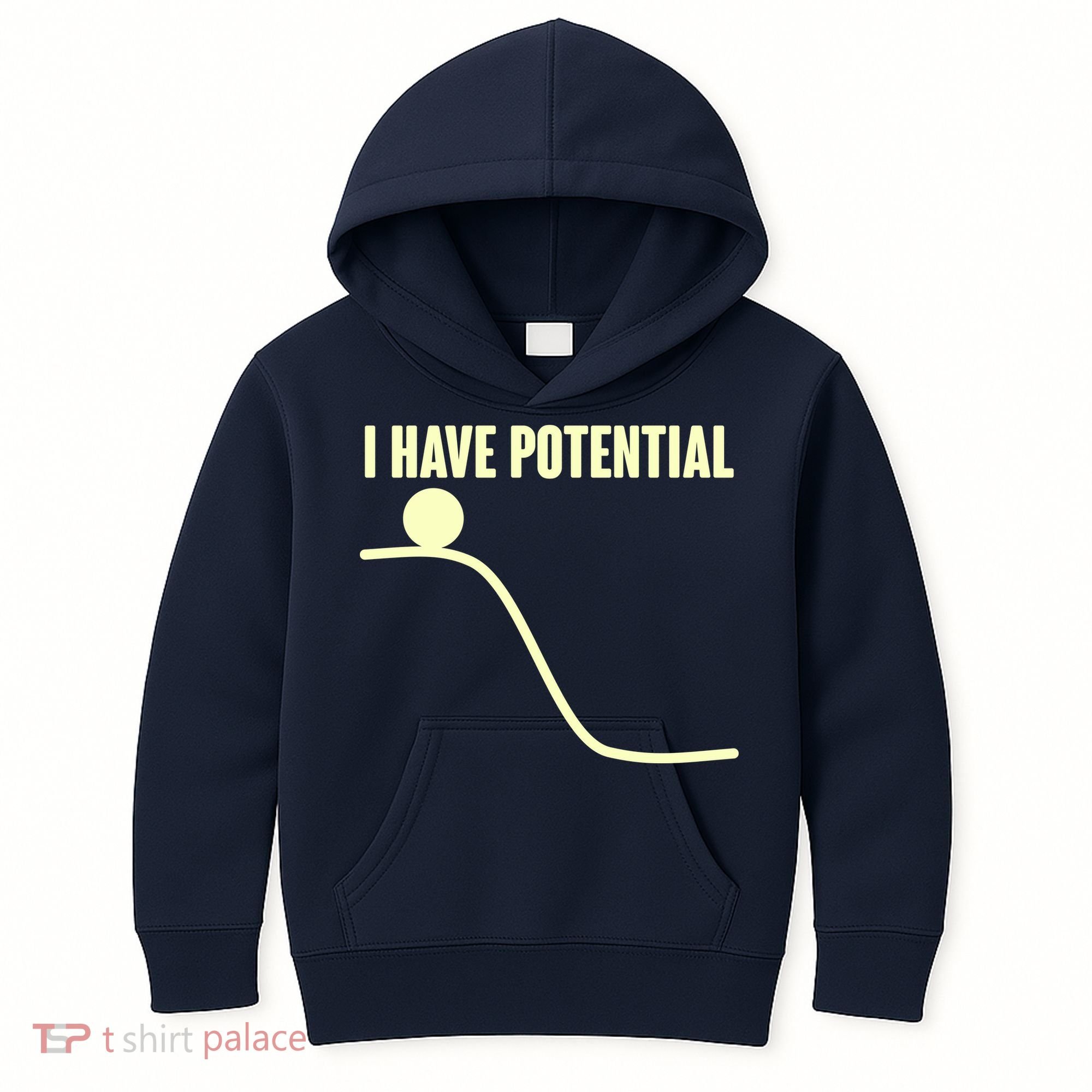 Funny I Have Potential Science  Kids Hoodie