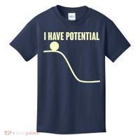 Funny I Have Potential Science  Kids T-Shirt thumb 0