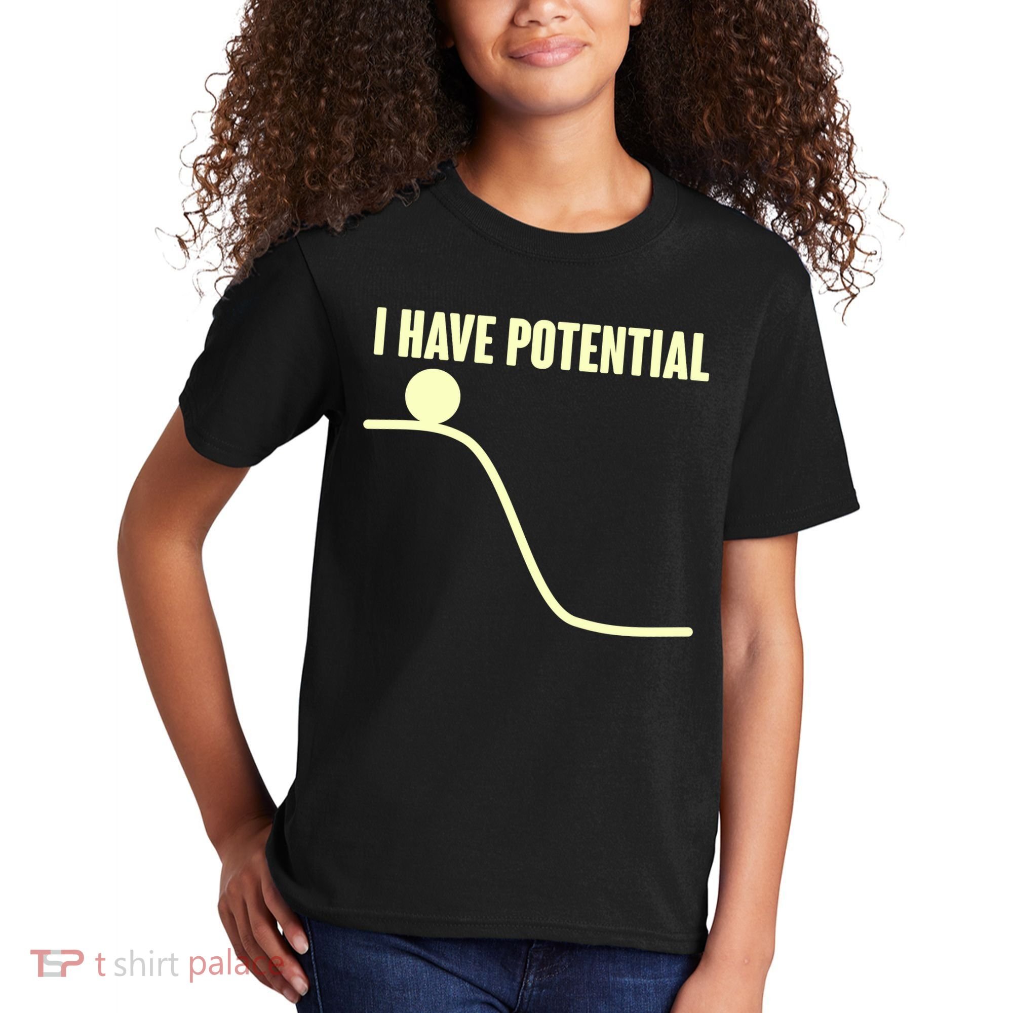 Funny I Have Potential Science  Kids T-Shirt