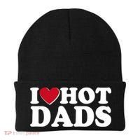 Funny I Heart Love Hot Dads Beanie thumb 0