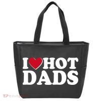 Funny I Heart Love Hot Dads Tote Bag thumb 0