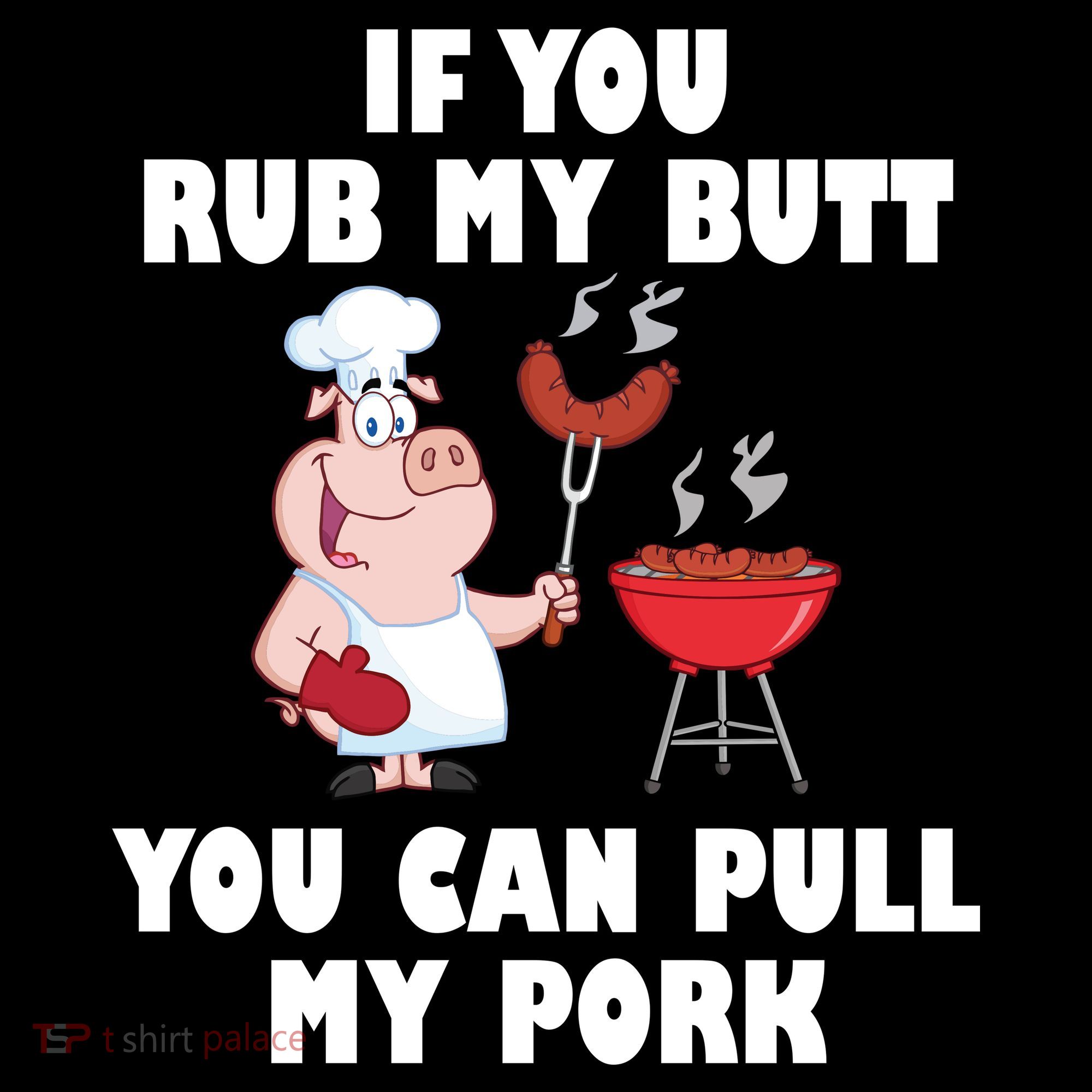 Funny I Like Butt Rubbed And My Pork Pulled Ornament