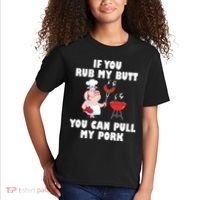 Funny I Like Butt Rubbed And My Pork Pulled Kids T-Shirt thumb 2