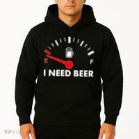 Funny I Need Beer Gas Meter  Hoodie thumb 2
