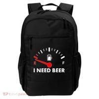 Funny I Need Beer Gas Meter  Backpack thumb 0