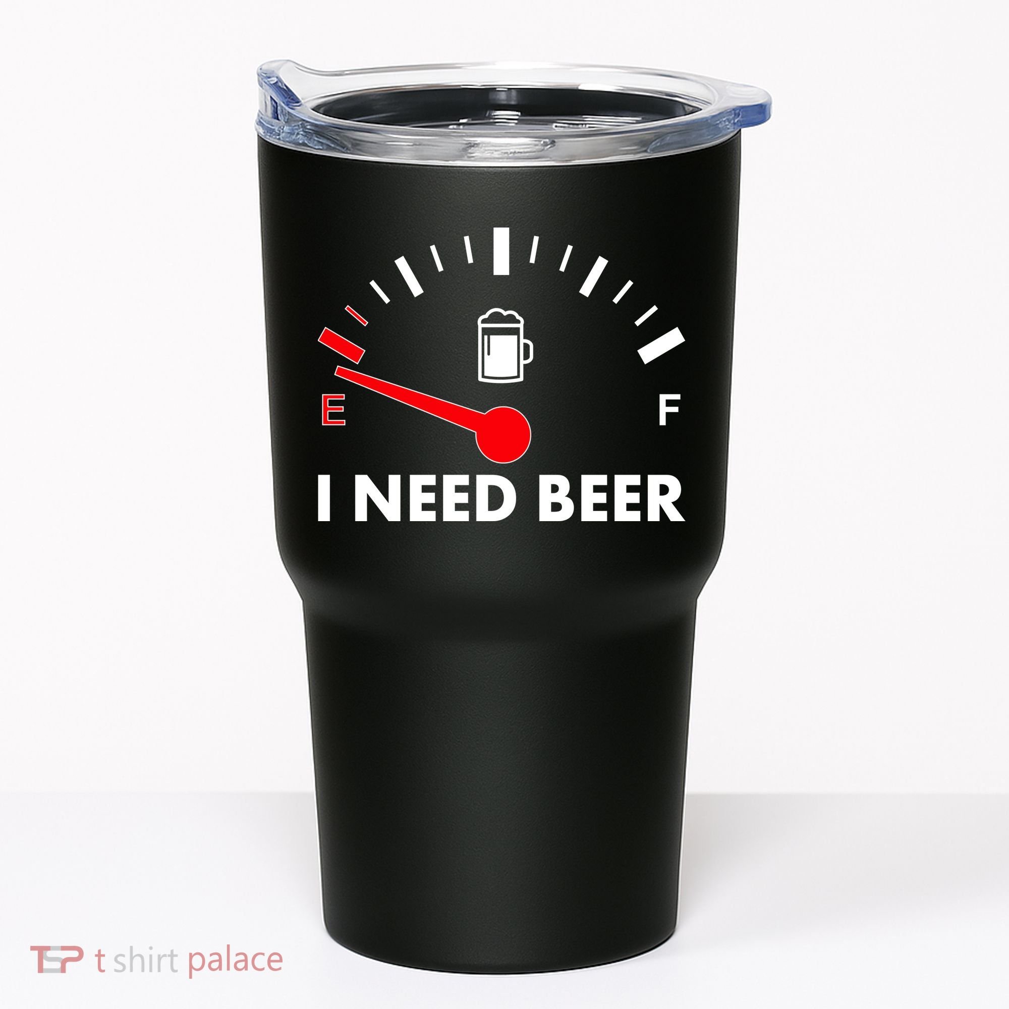 Funny I Need Beer Gas Meter  Tumbler