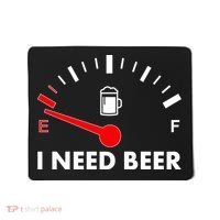 Funny I Need Beer Gas Meter  Mousepad thumb 0